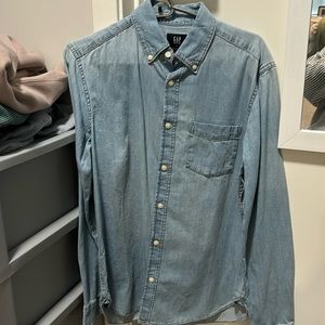 Gap Denim Button Down Shirt